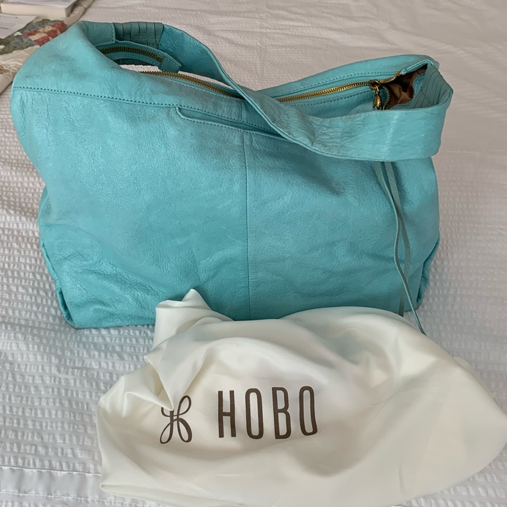 Hobo Leather Shoulder Bag